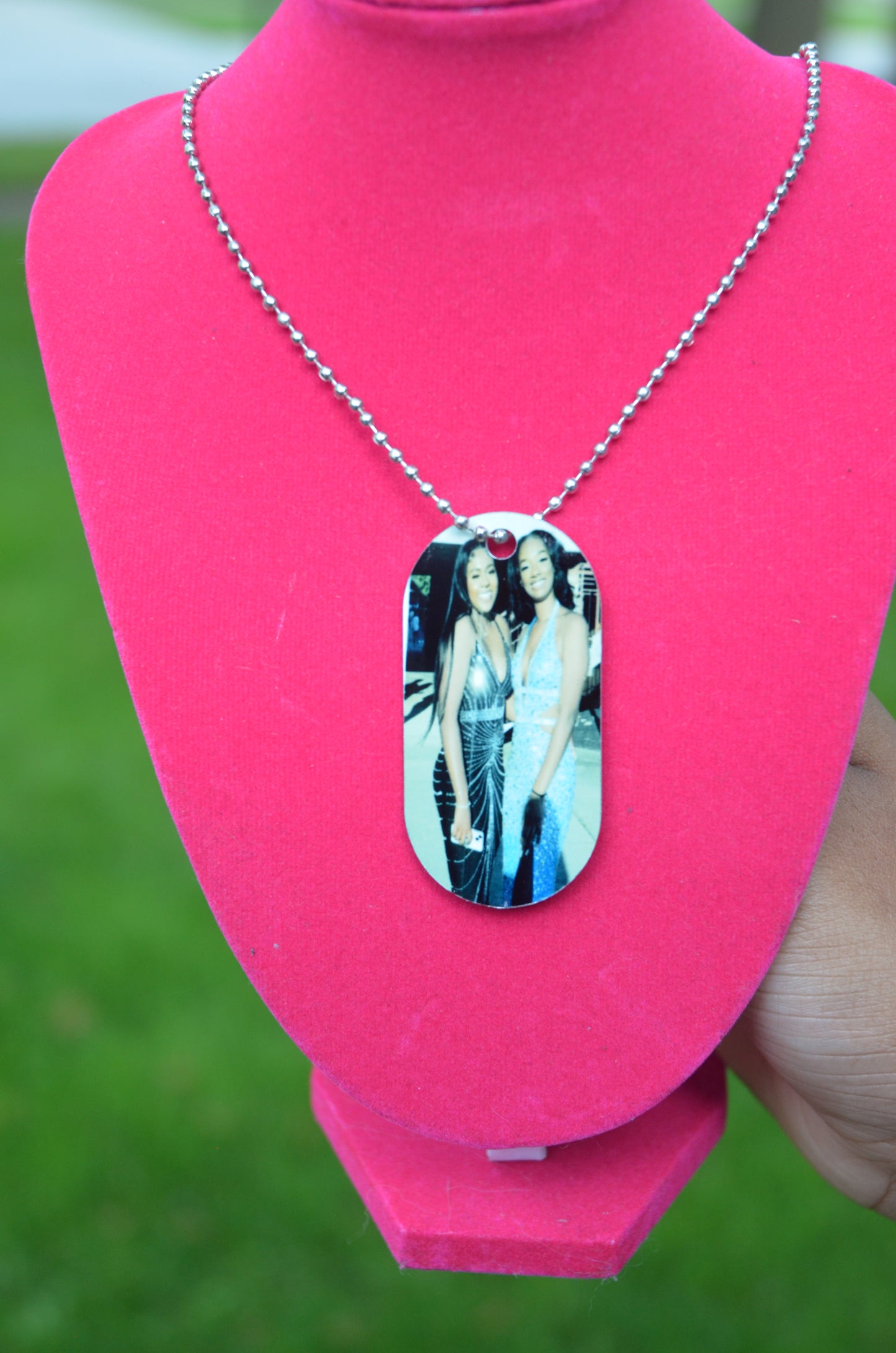 Photo "Dog Tag" Necklace