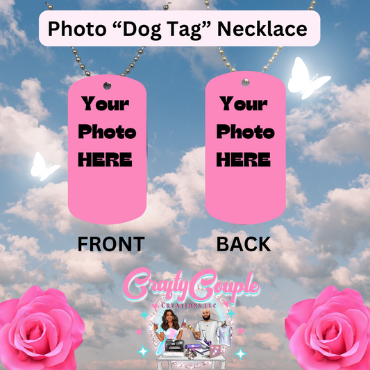 Photo “Dog Tag” Necklace