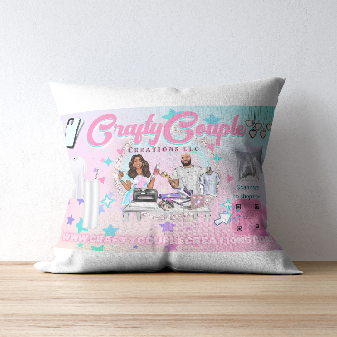 Custom Satin Photo Pillow