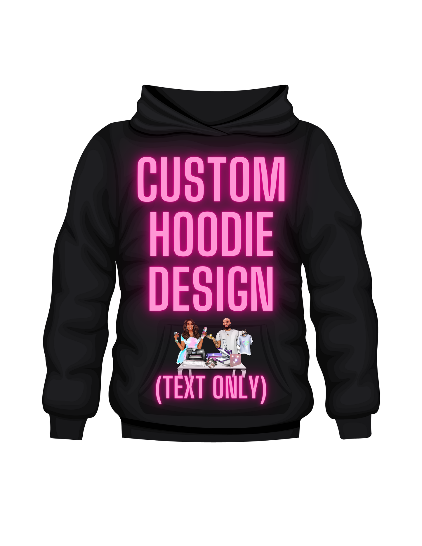 Custom Vinyl Hoodie