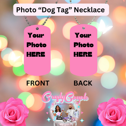 Photo "Dog Tag" Necklace