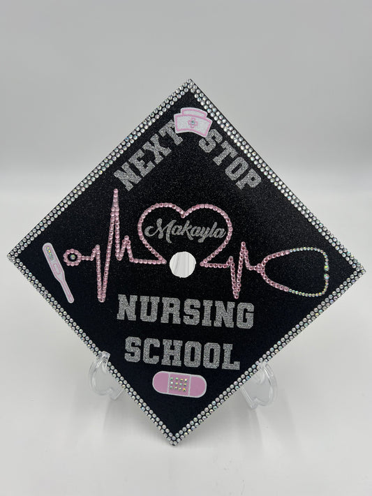 Handmade Grad Cap Topper-Personalized 3D Design